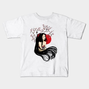 Spring geisha Kids T-Shirt